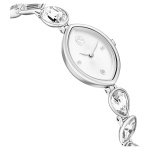Gema watch Crystal bracelet, Silver tone, Stainless steel
